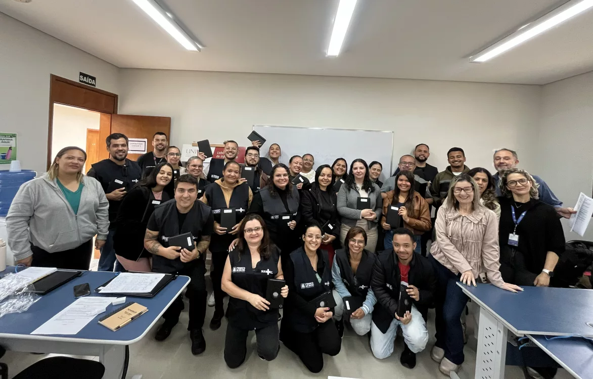 Agentes de saúde em Franco da Rocha reforçam atendimento