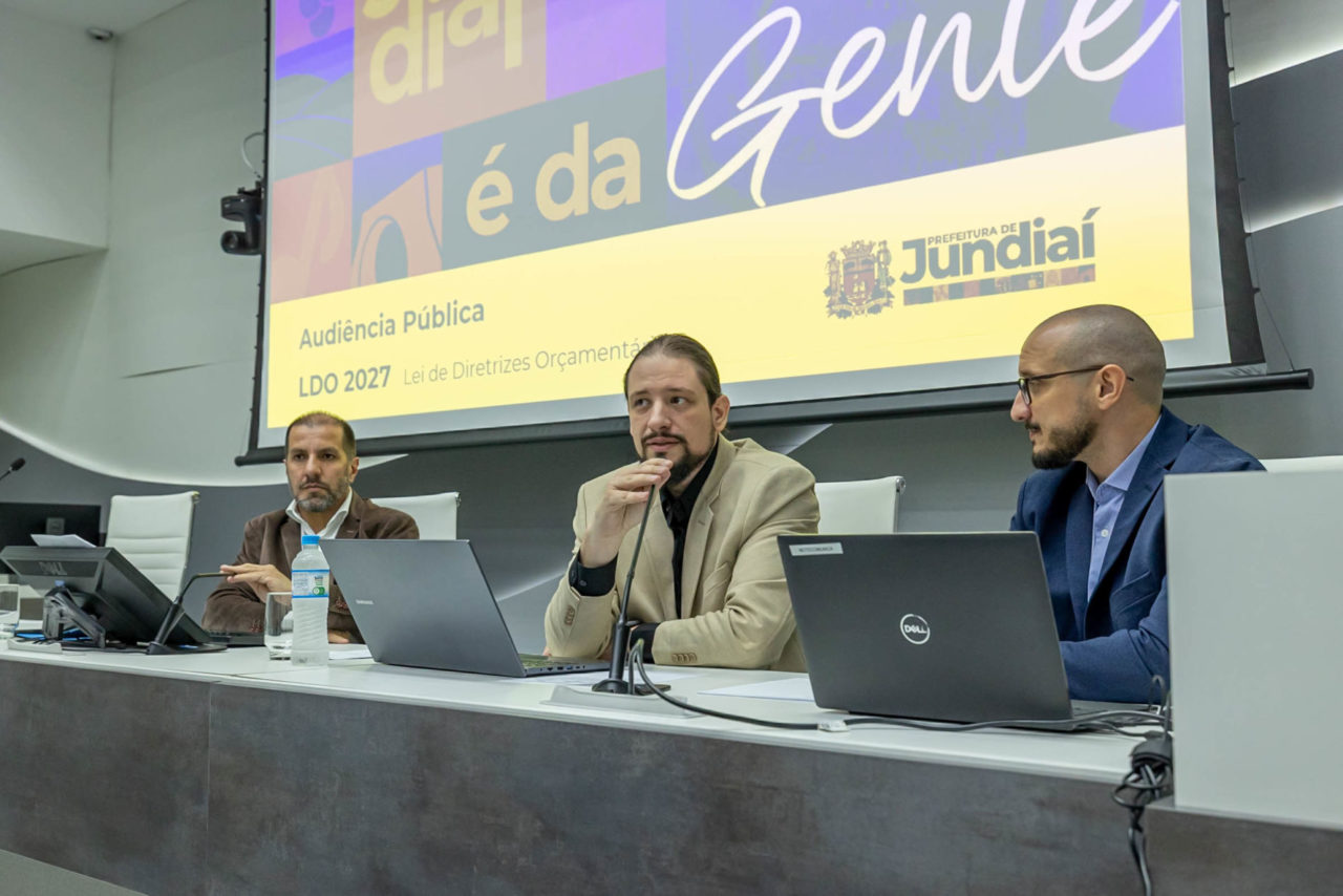Jundiaí apresenta LDO 2027 com equilíbrio fiscal