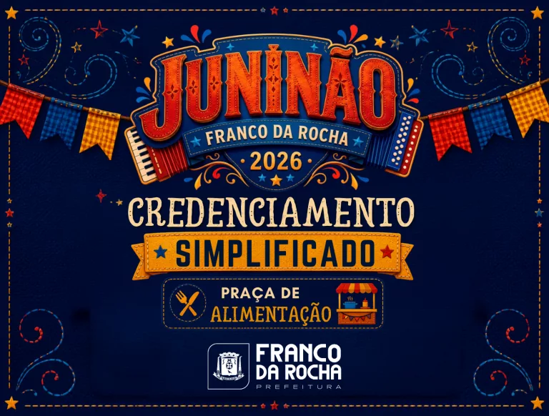 Juninão 2026 em Franco da Rocha abre vagas para empreendedores