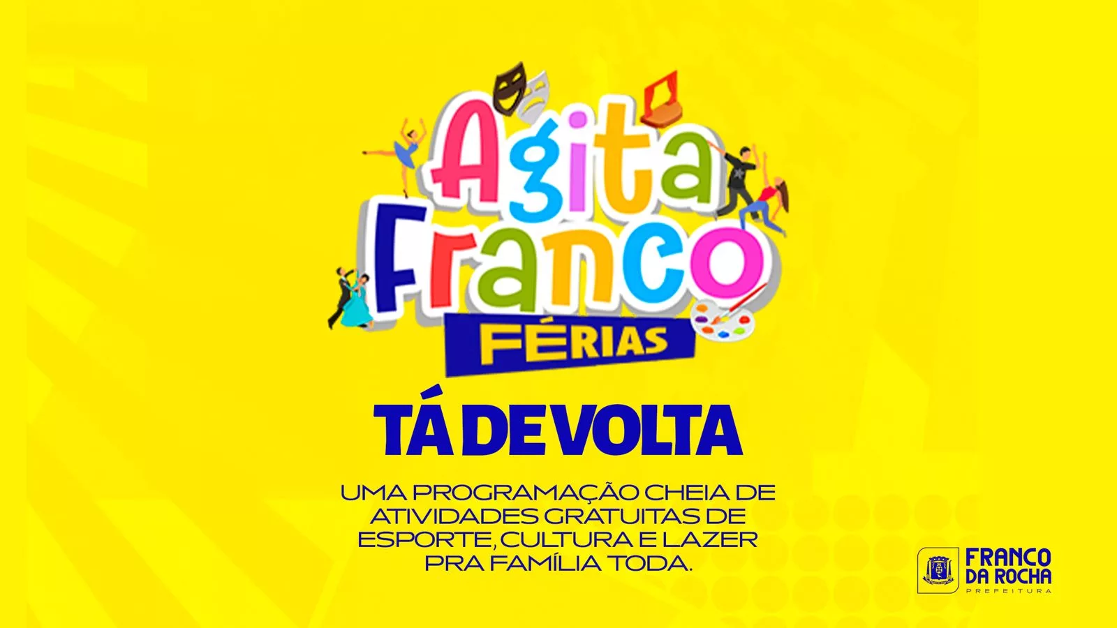 Agita Franco Férias movimenta Franco da Rocha com programação gratuita