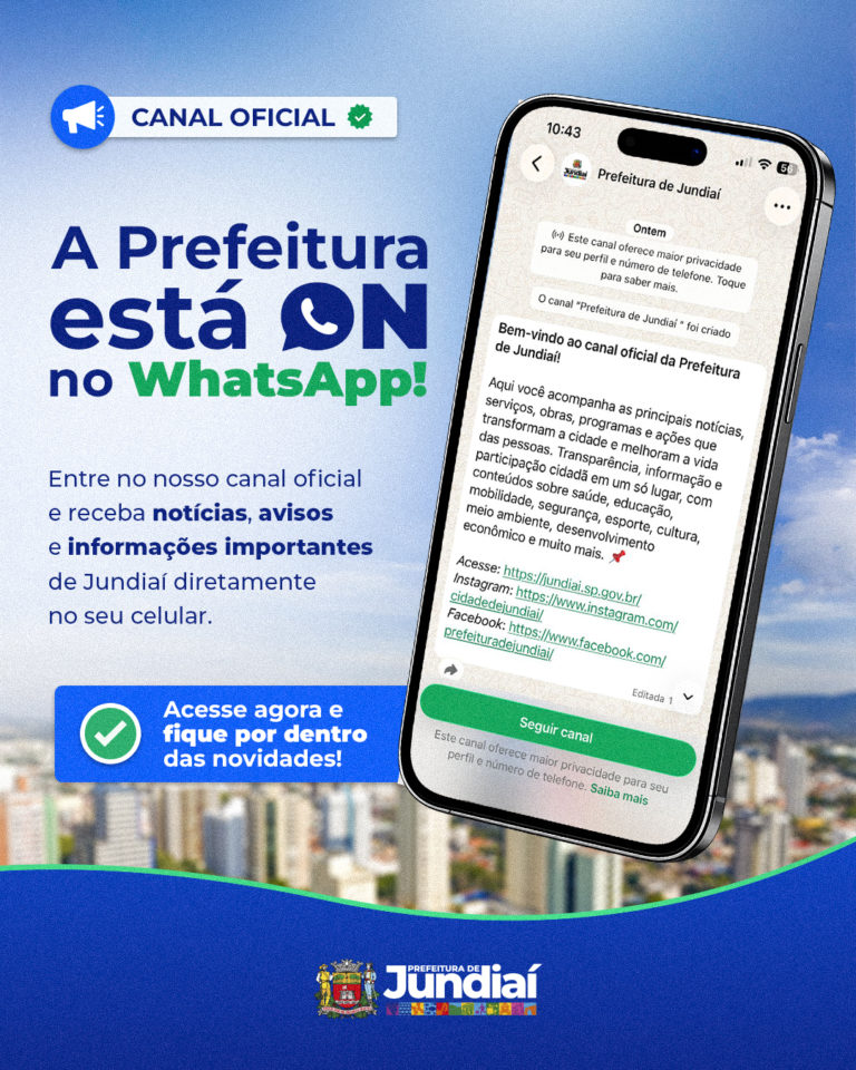 Prefeitura passa a usar WhatsApp para comunicação com a população