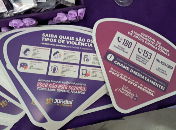 Agosto Lilás ampliou ações de prevenção à violência contra a mulher em Jundiaí