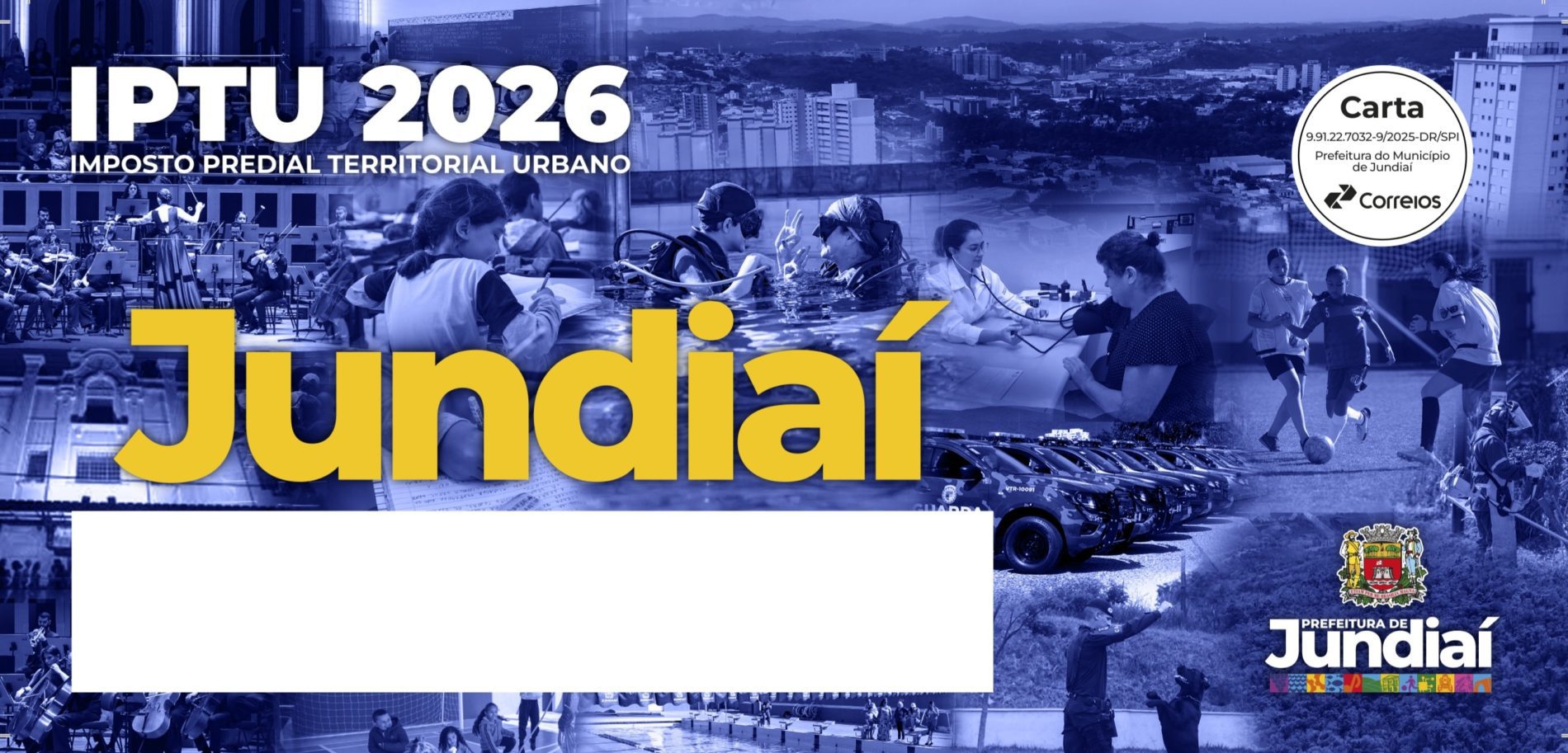 IPTU 2026 em Jundiaí não terá aumento real e terá redução na taxa de lixo
