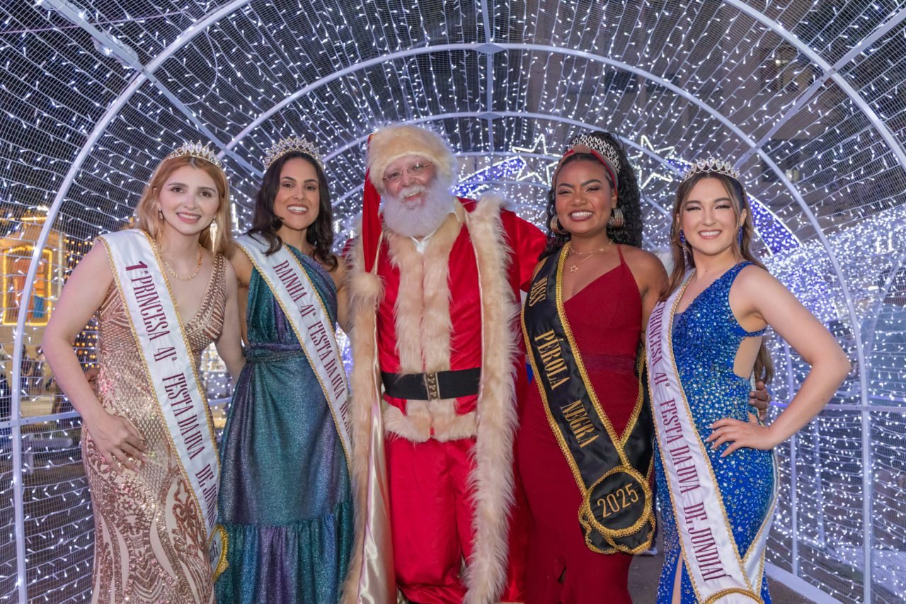 Natal Luz 2025 leva clima festivo ao Centro de Jundiaí